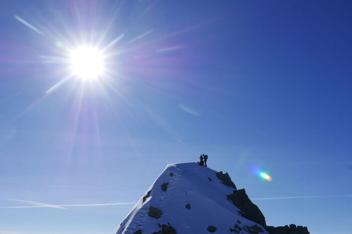 Monte Disgrazia, regular route