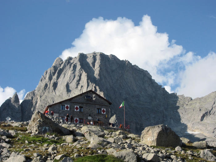 Via normale al Pizzo Badile