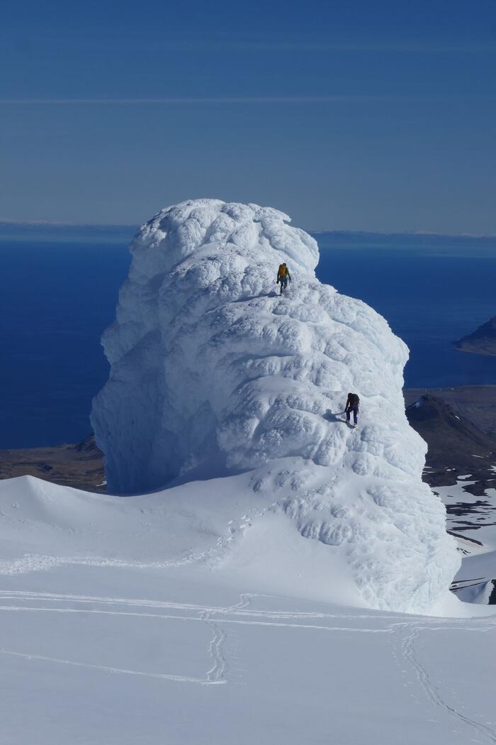 Scialpinismo in Islanda