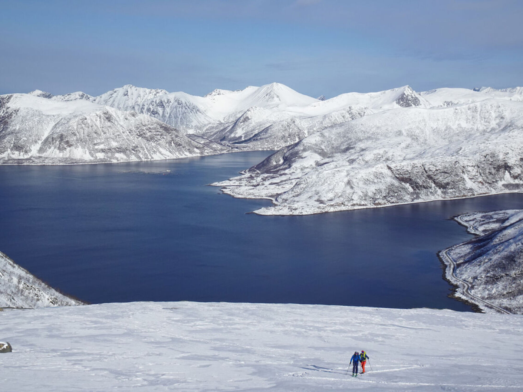Scialpinismo intorno a Tromso