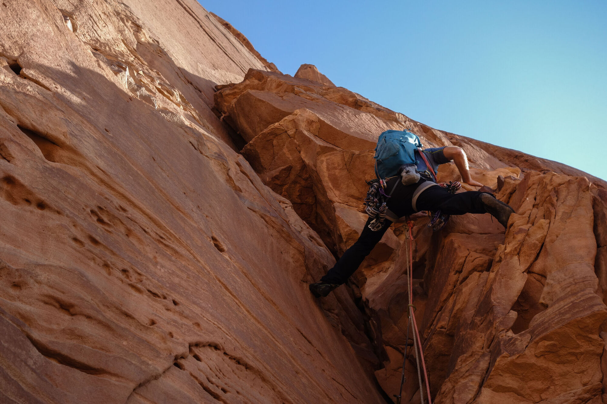 Wadi Rum, arrampicate da sogno...