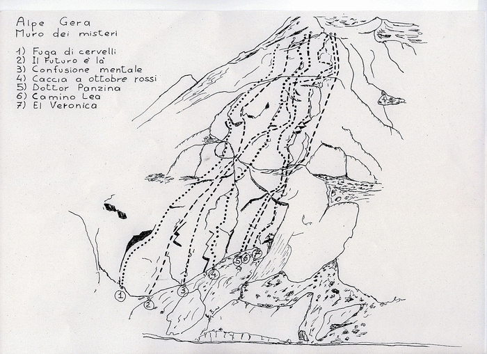 Valmalenco - Alpe Gera - Muro dei Misteri (Confusione Mentale)